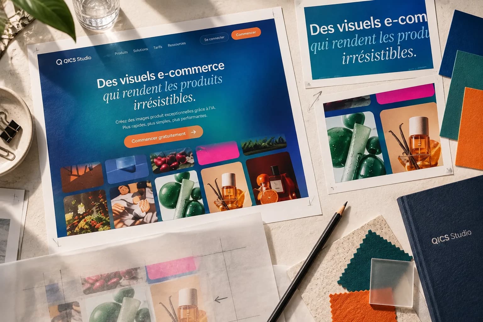 Recherche visuelle qics-studio