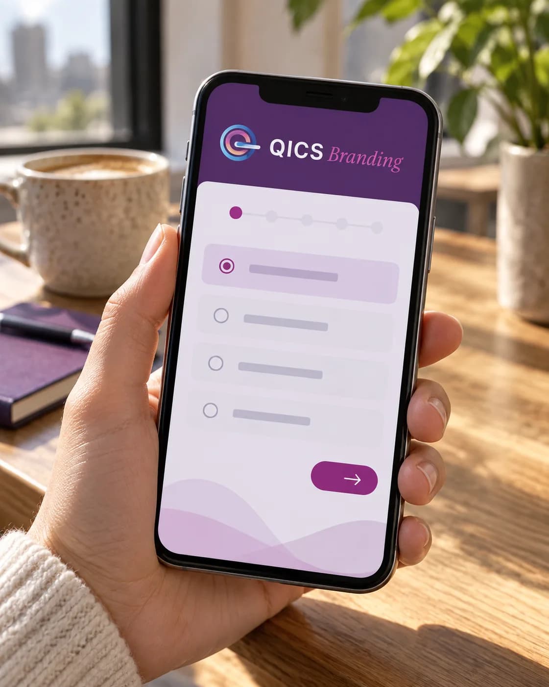 Le questionnaire de marque sur mobile