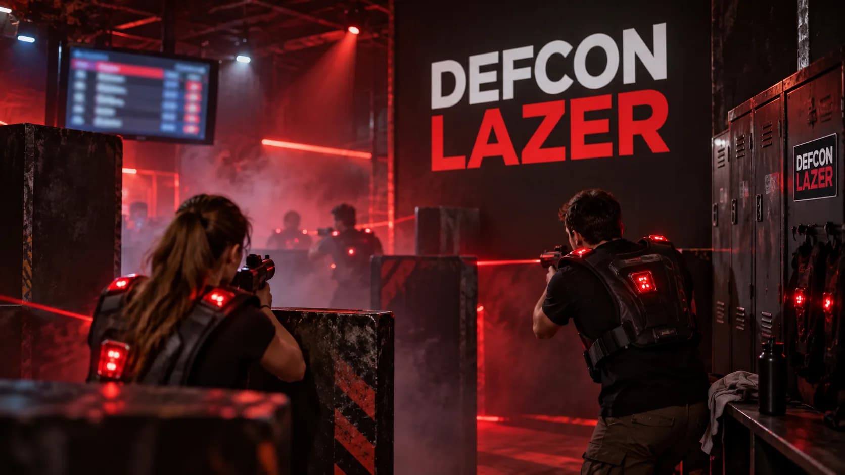 La signature dans l’arène de laser game