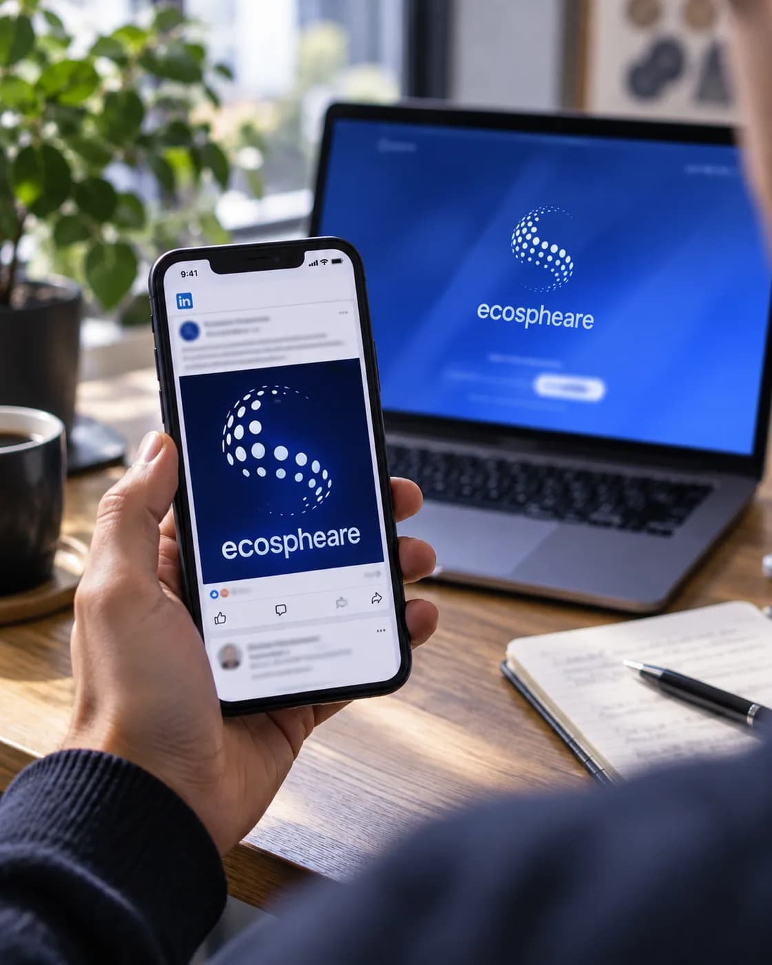 Une prise de parole de lancement sur mobile