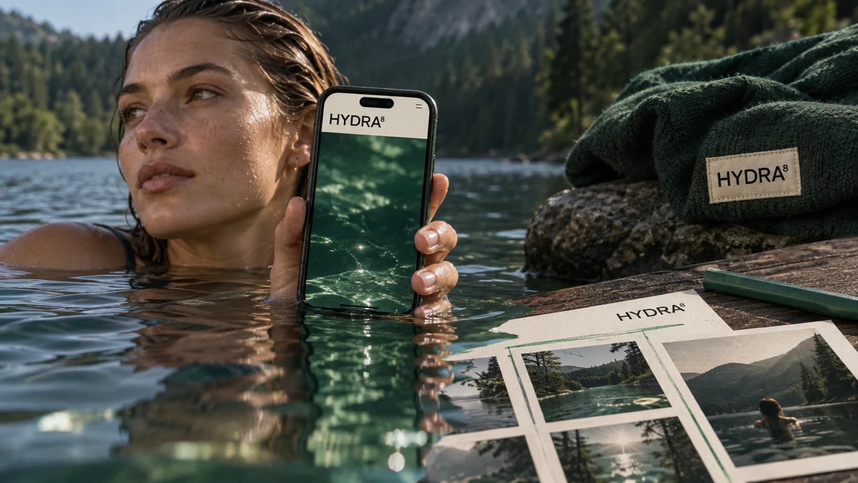 Une interface mobile et son reflet
