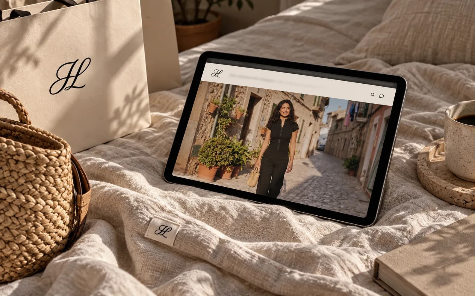 La boutique sur tablette