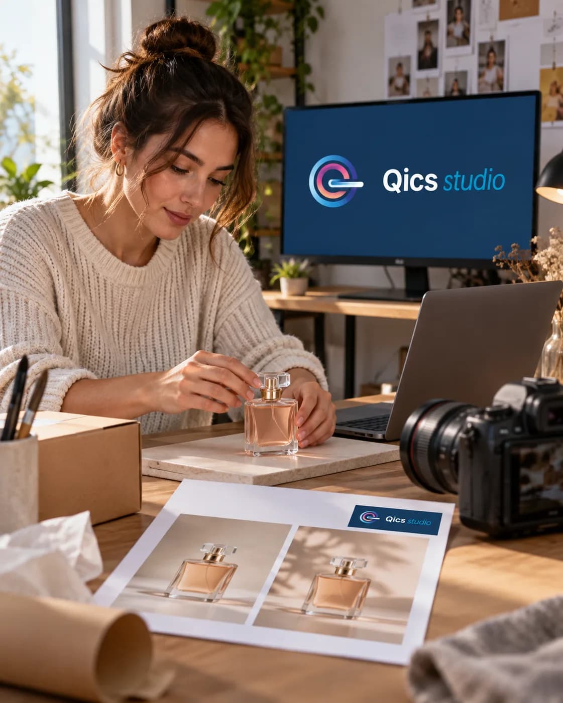 Une scène de création e-commerce