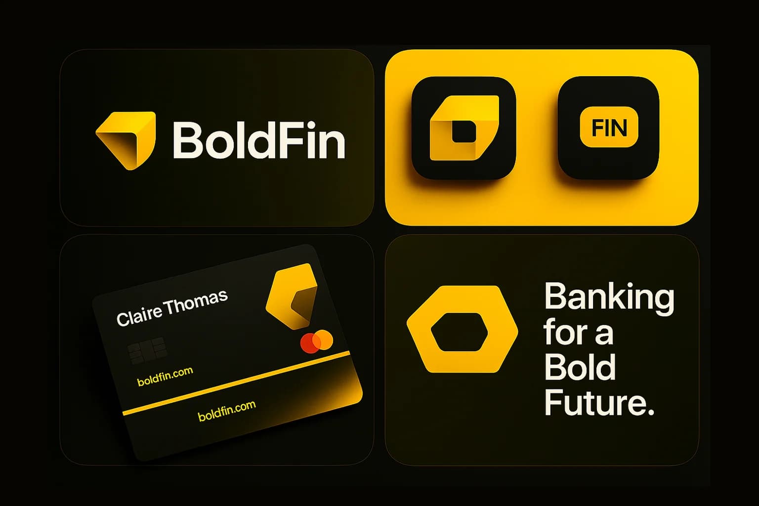 BoldFin · Une géométrie qui prend position.