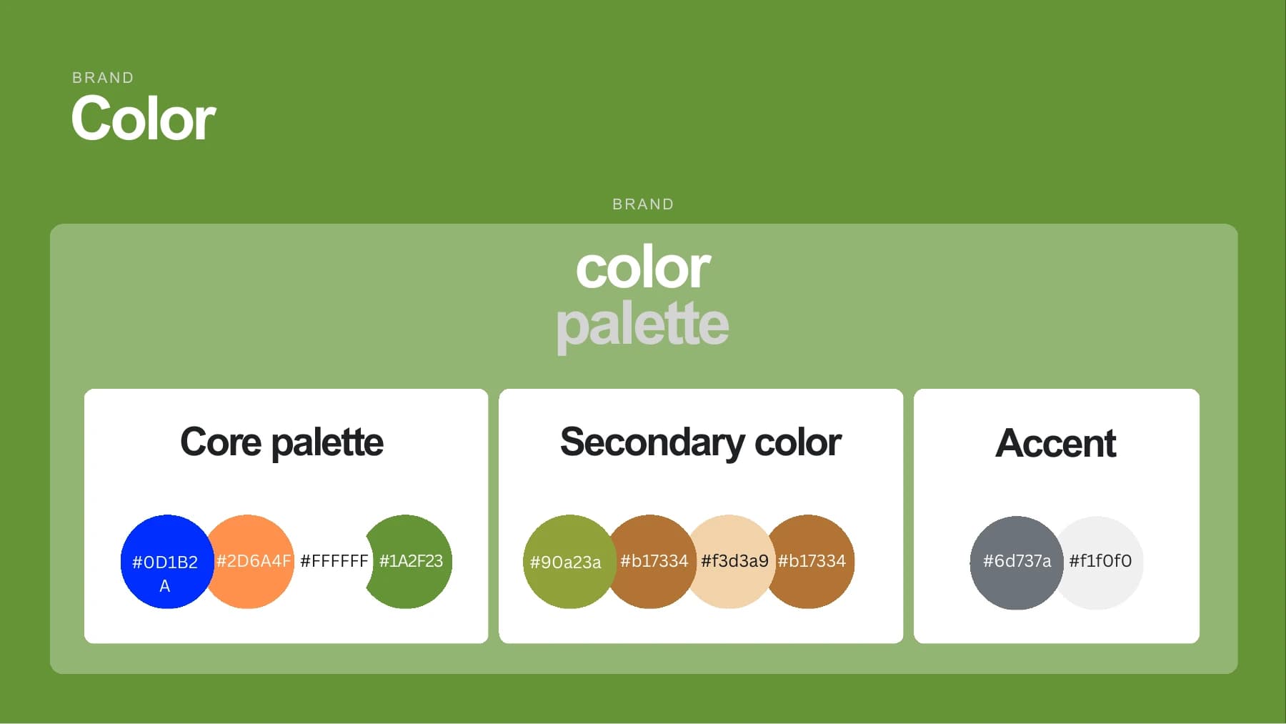 Couleurs originales